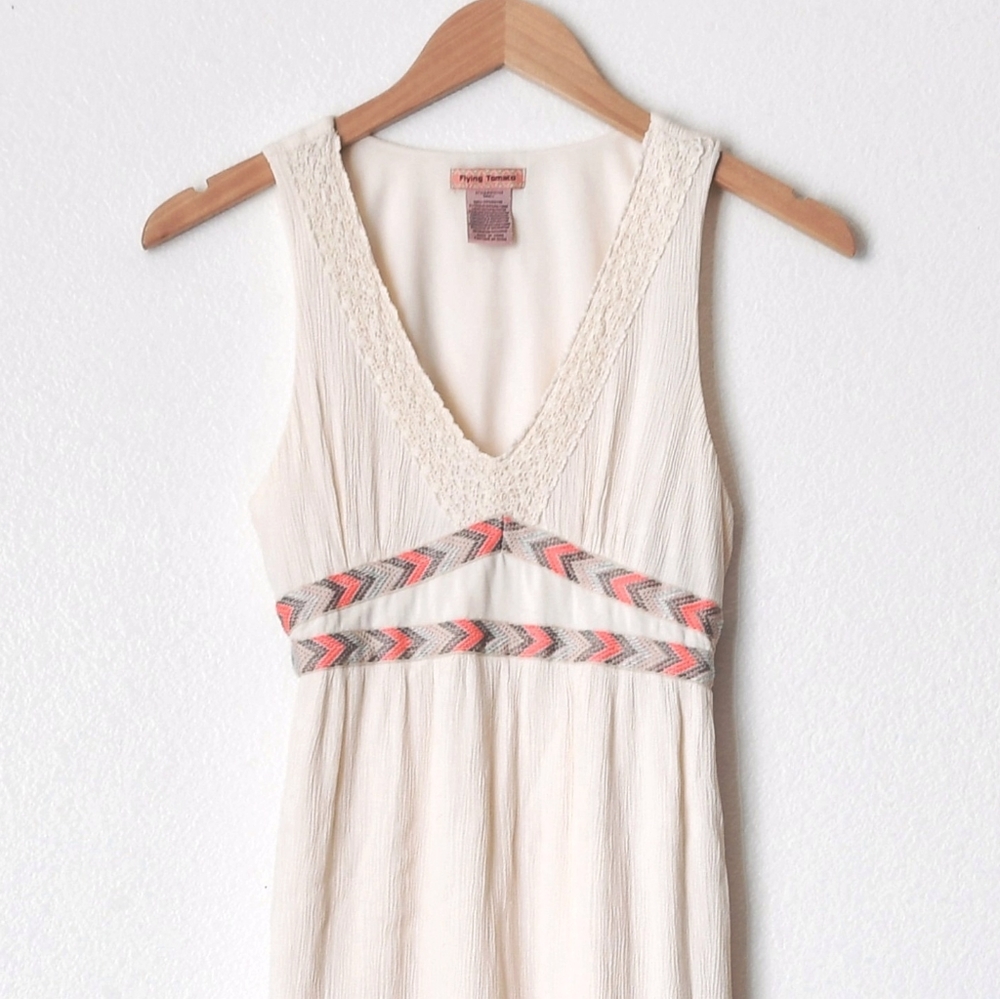 Gorgeous Flying Tomato Gauze Maxi Dress